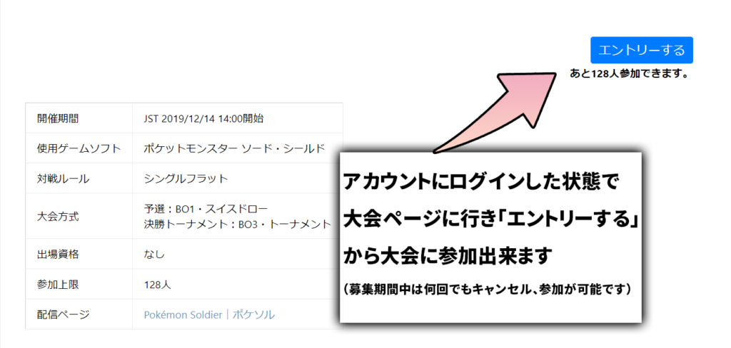 ポケソル大会への参加方法 ポケモンソルジャー ポケソル